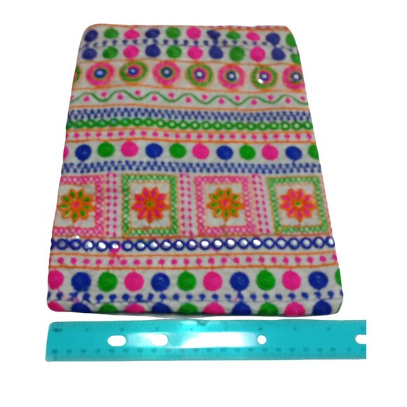 New Embroidered Ethnic Handmade Indian Kutchi Cross Body Bag Colorful - Picture 2 of 6